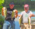 Largemouth Bass Carl Bergquuist Jeff Sundin 6-28-07